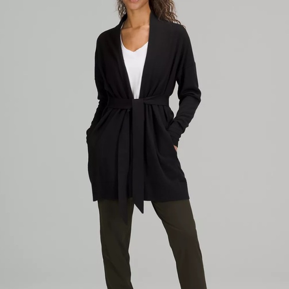 Lululemon Cotton Cashmete Knit Wrap - Picture 1 of 7